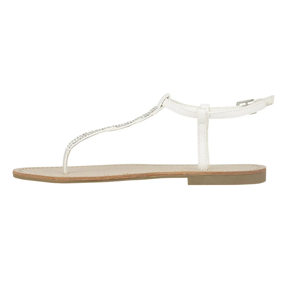 White Flat Shoes