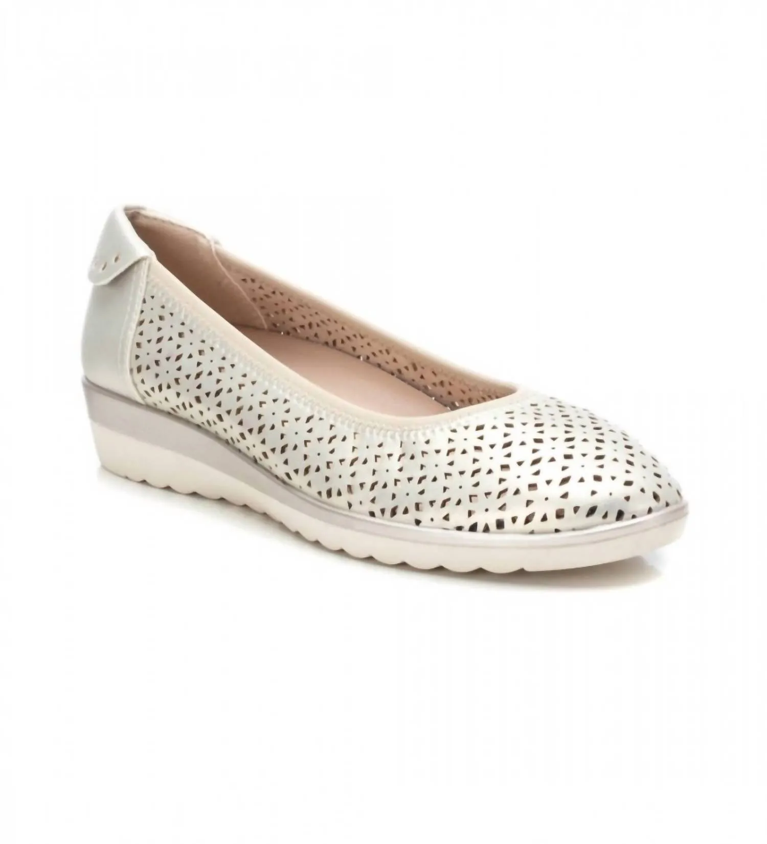 Women's Ballerina Shoes In Gold