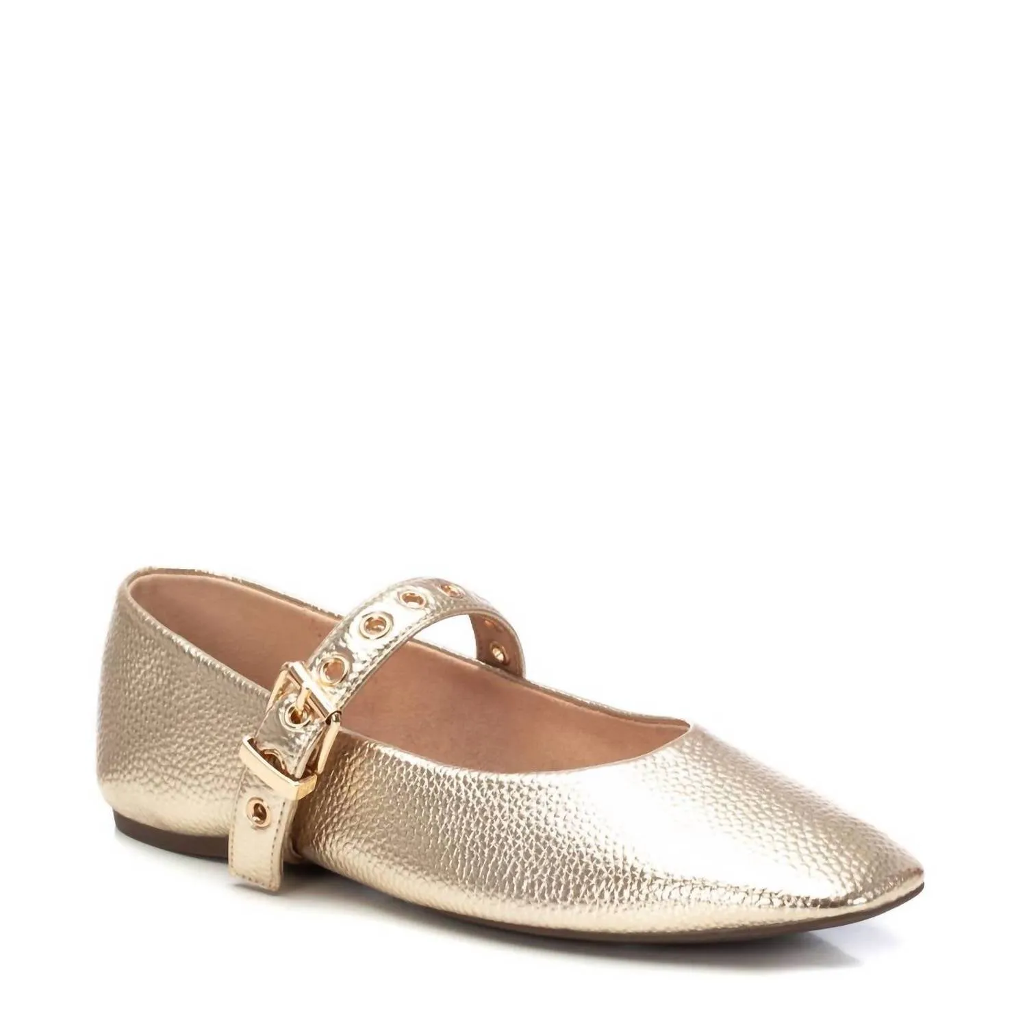 Women's Ballerinas Shoes In Gold