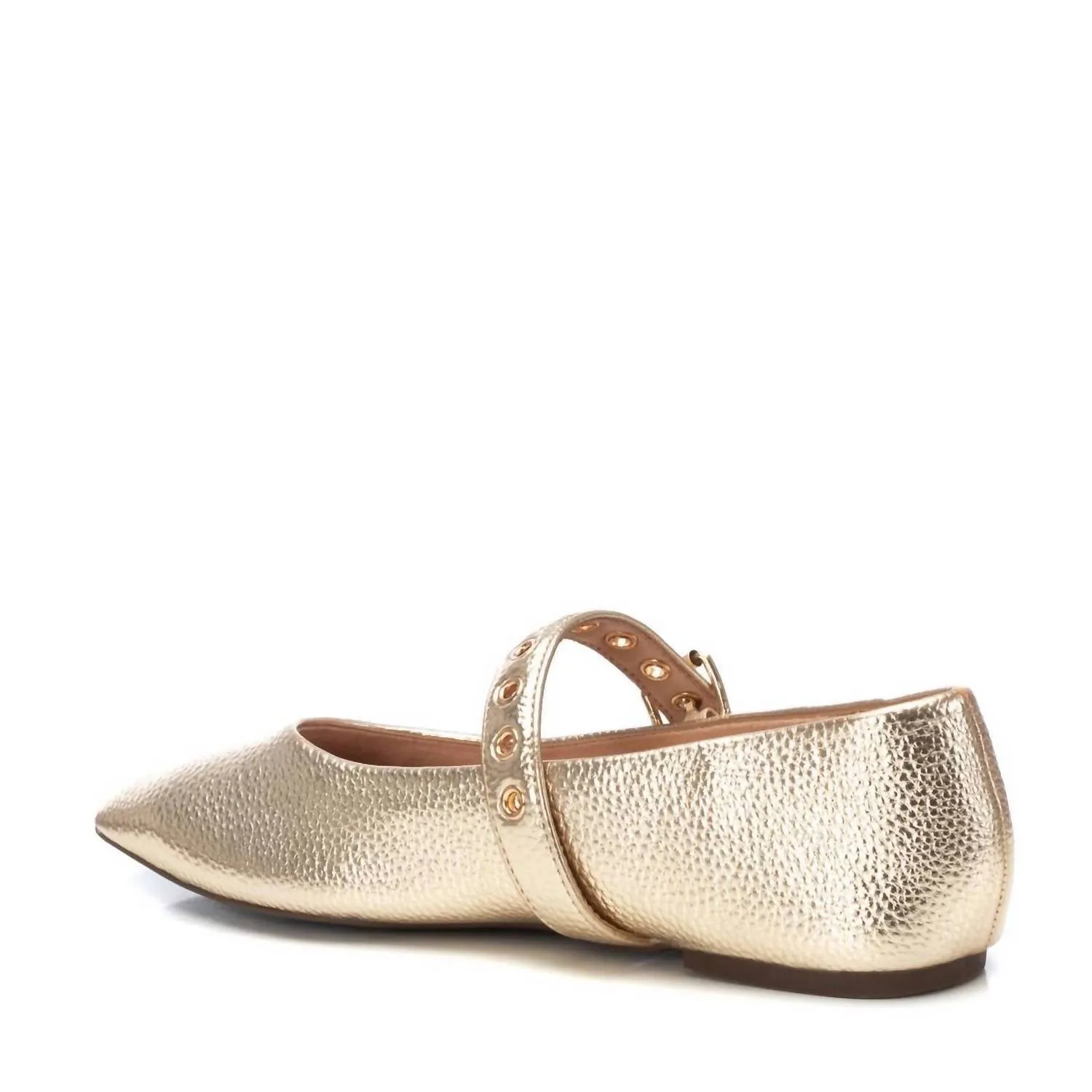 Women's Ballerinas Shoes In Gold