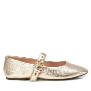 Women's Ballerinas Shoes In Gold
