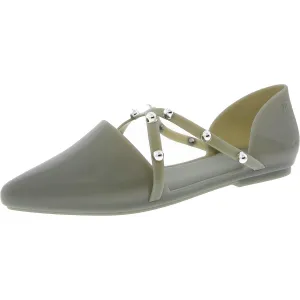 Womens Embellished Manmade Flat Shoes