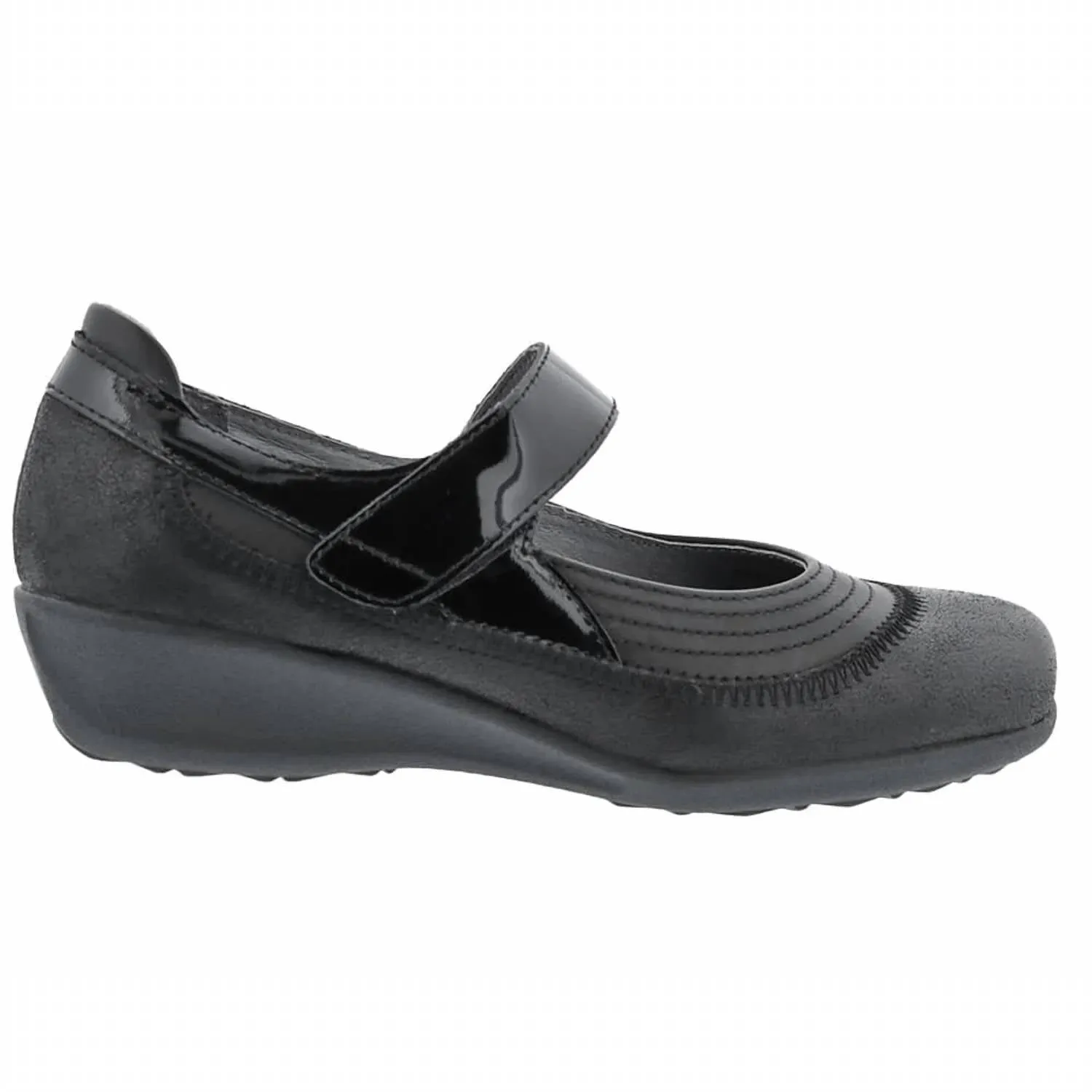 Women's Genoa Maryjane Shoes - Narrow Width In Dusty Black