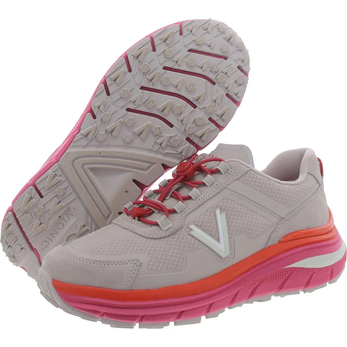 Womens Lace-Up Suede Running & Training Shoes