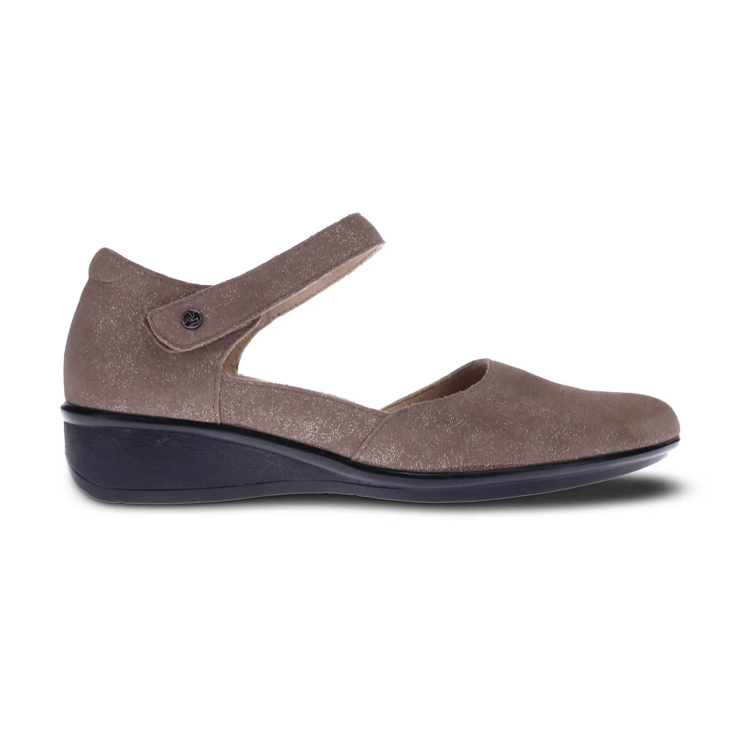 Women's Osaka Mary Jane Shoes - Medium Width In Rusty Metallic