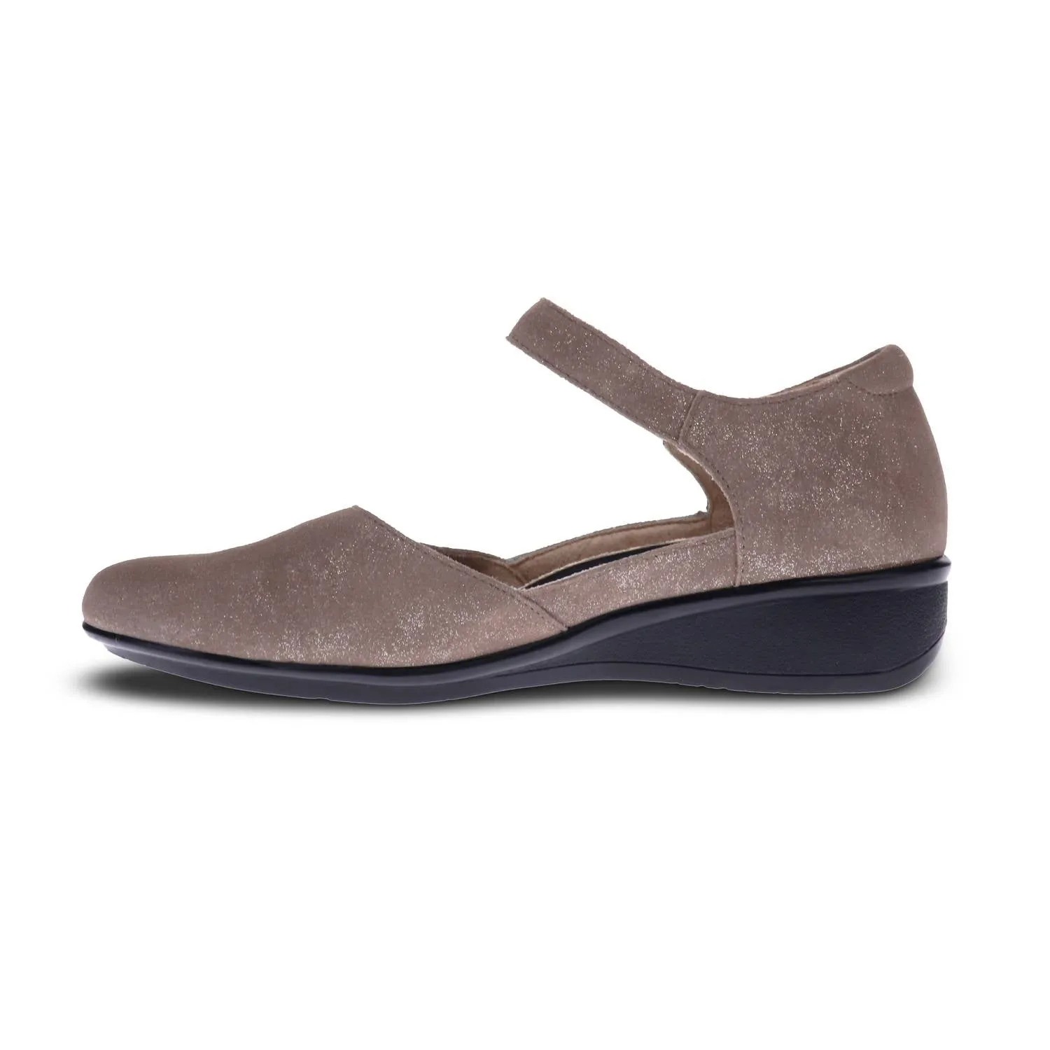 Women's Osaka Mary Jane Shoes - Medium Width In Rusty Metallic