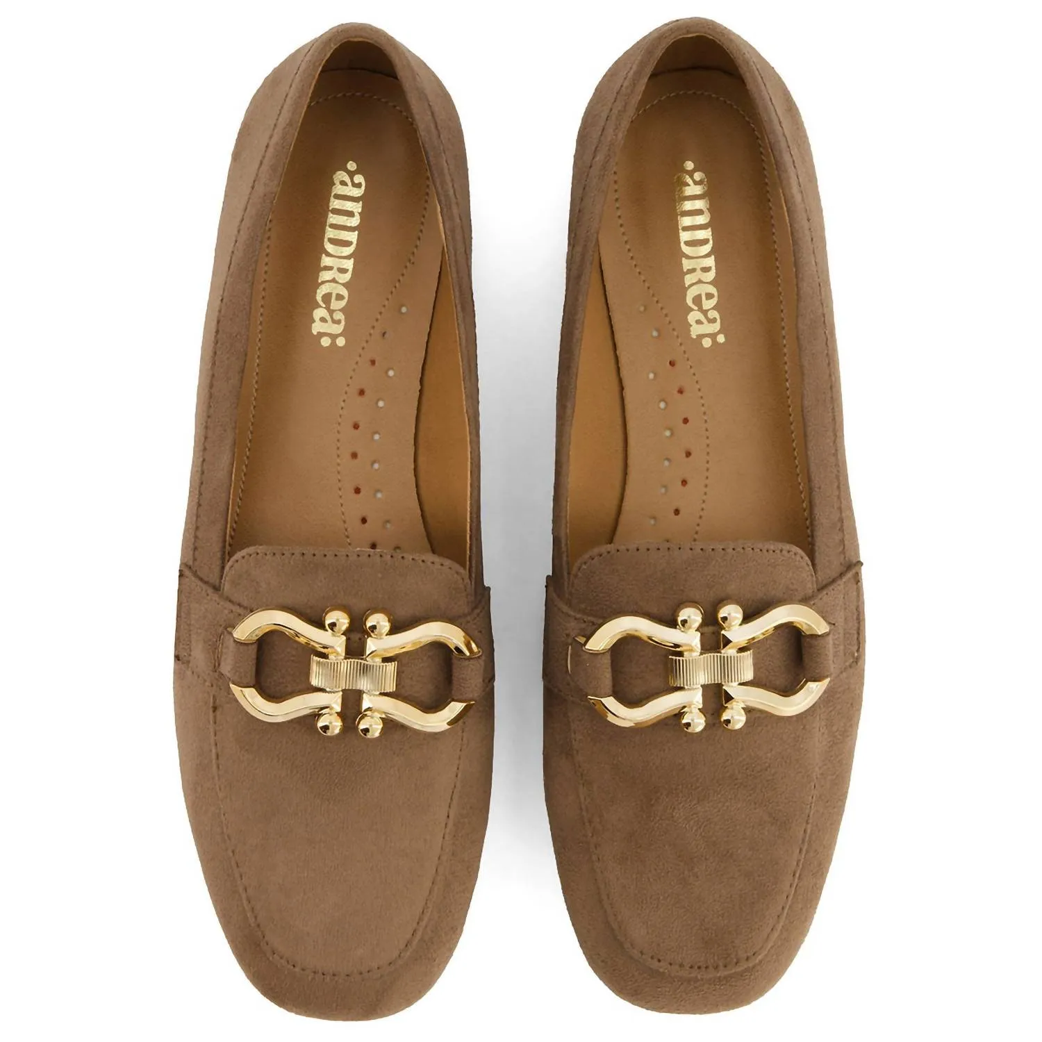 Women's Soft Touch Flat Shoes In Camel