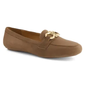 Women's Soft Touch Flat Shoes In Camel
