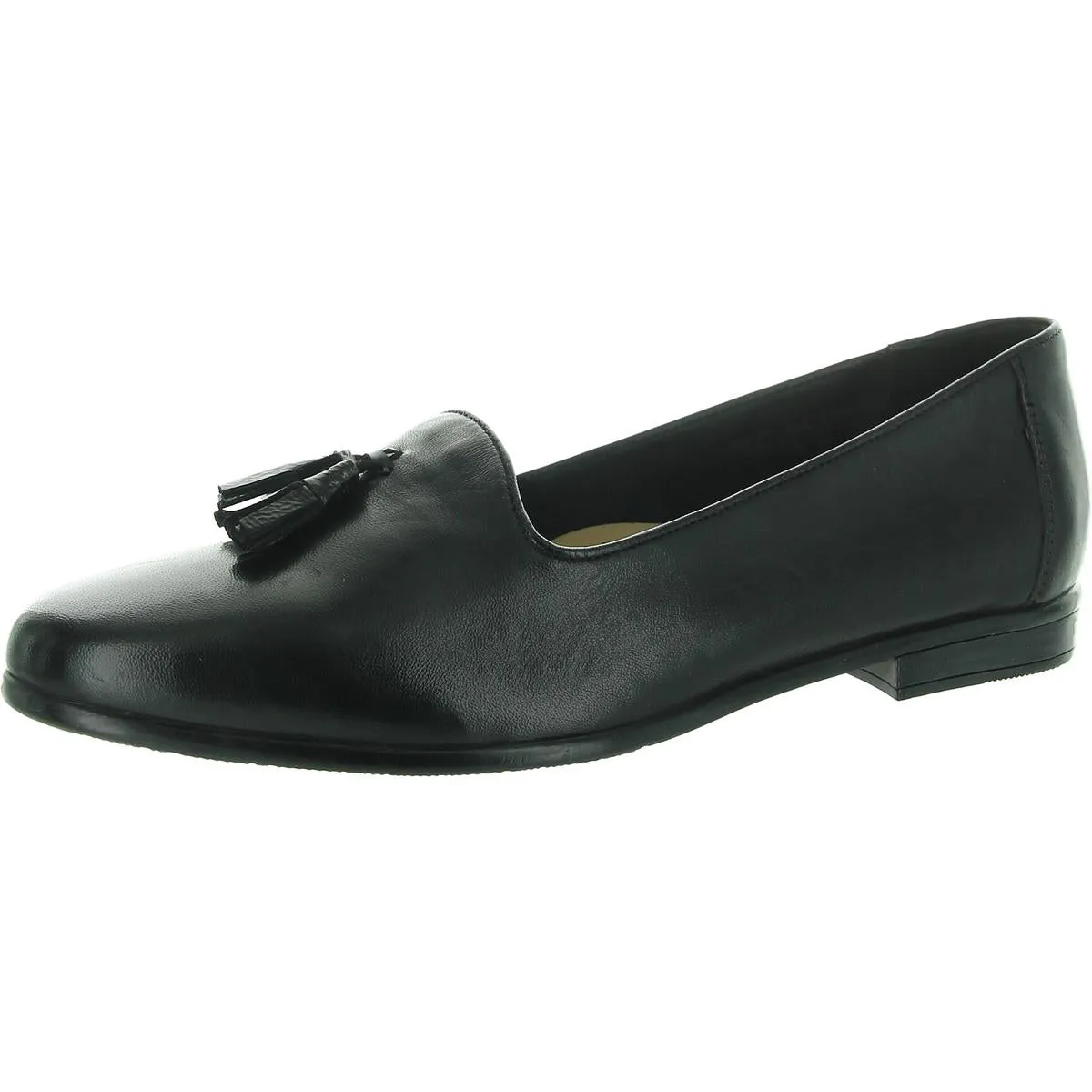 Womens Tassel Leather Flat Shoes
