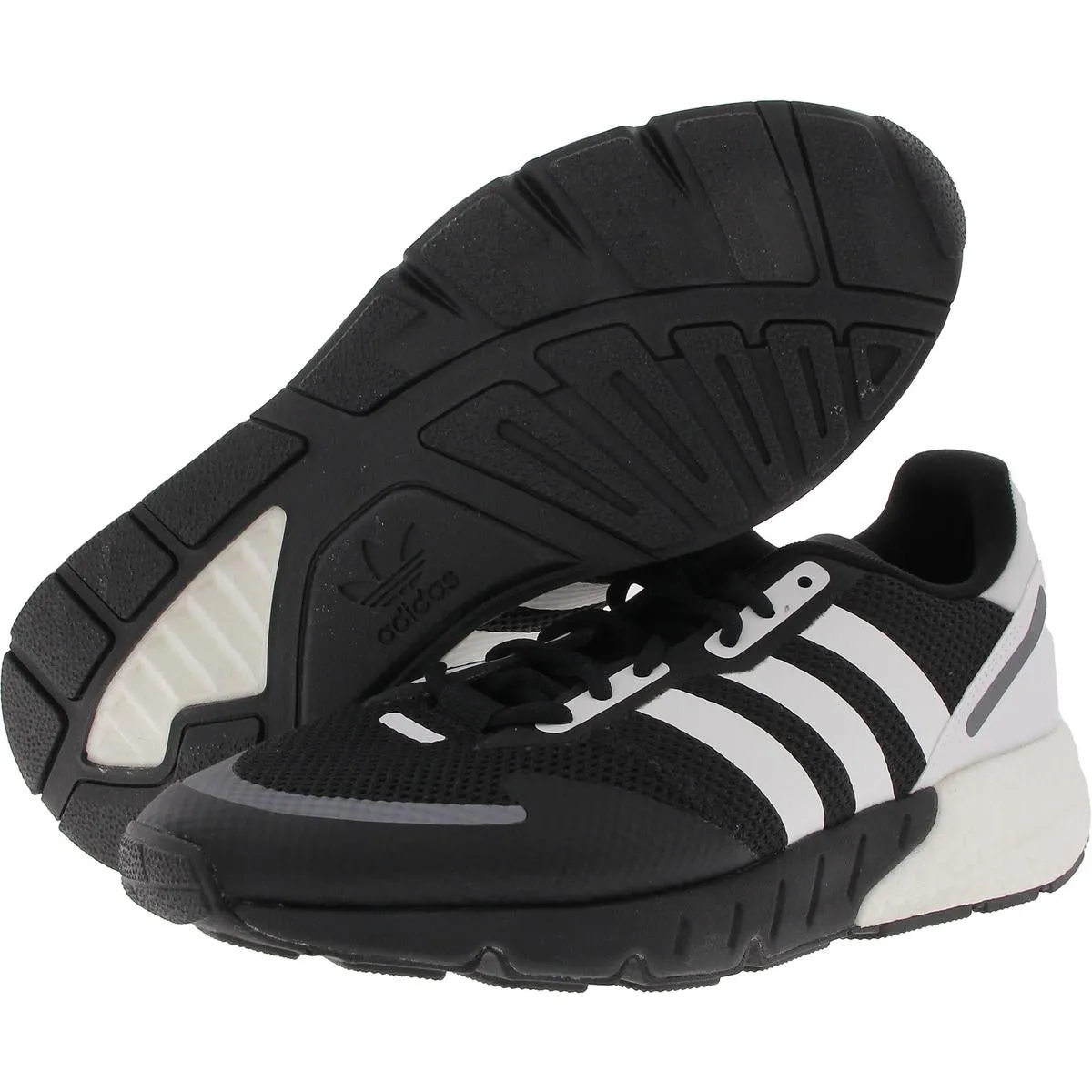 ZX 1K Boost Mens Lace-Up Knit Running & Training Shoes